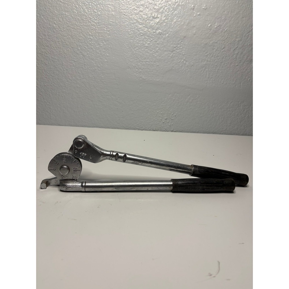 Reed Mfg. Co. 3/8" OD Tubing Bender Pat. 4,827,755 Erie PA USA